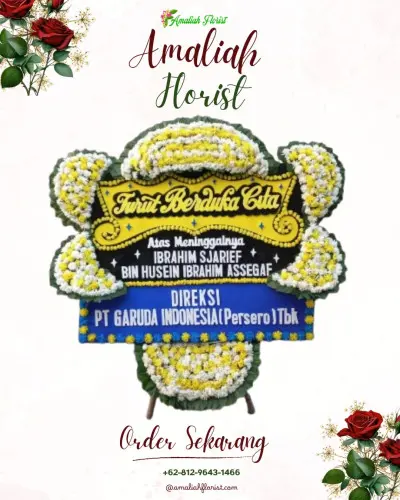 Papan Bunga Duka di Prajuritkulon
